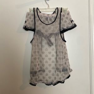 Victoria secret intimate heart set